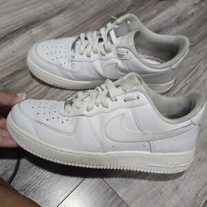 Women's Nike Air Force 1s White Sz 10